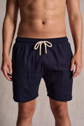 Shorts Linho Ankor - Marinho