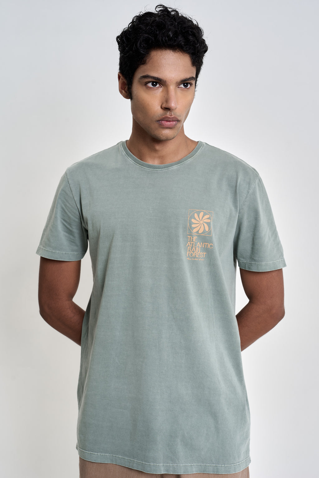 Camiseta Pipe Flowers Mix - Verde