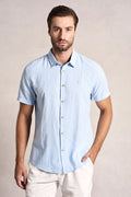 Camisa Linho Ankor - Azul Claro