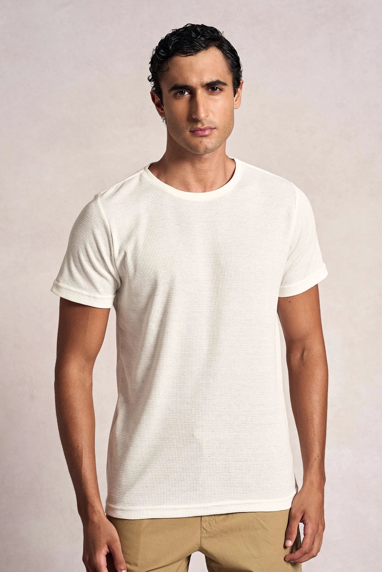 Camiseta Texture Ankor - Bege