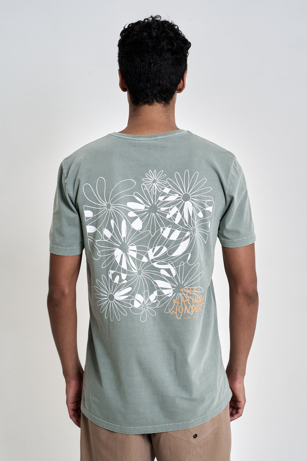 Camiseta Pipe Flowers Mix - Verde