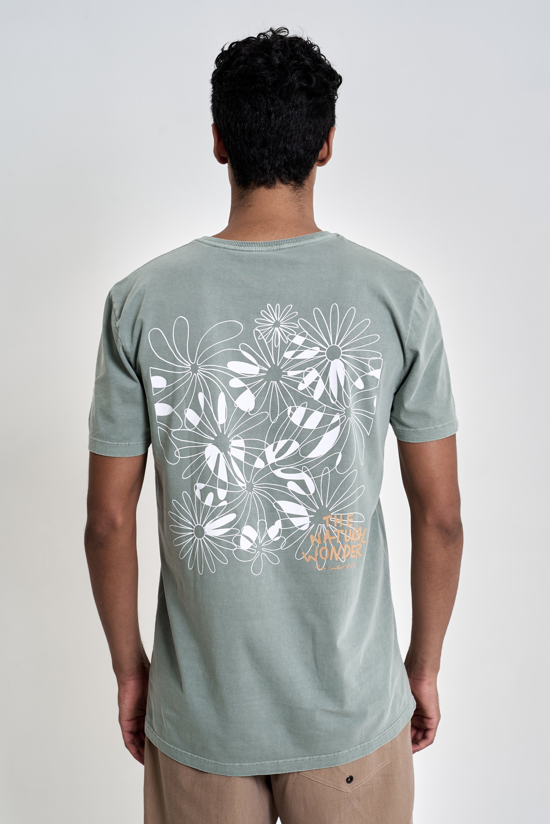 Camiseta Pipe Flowers Mix - Verde