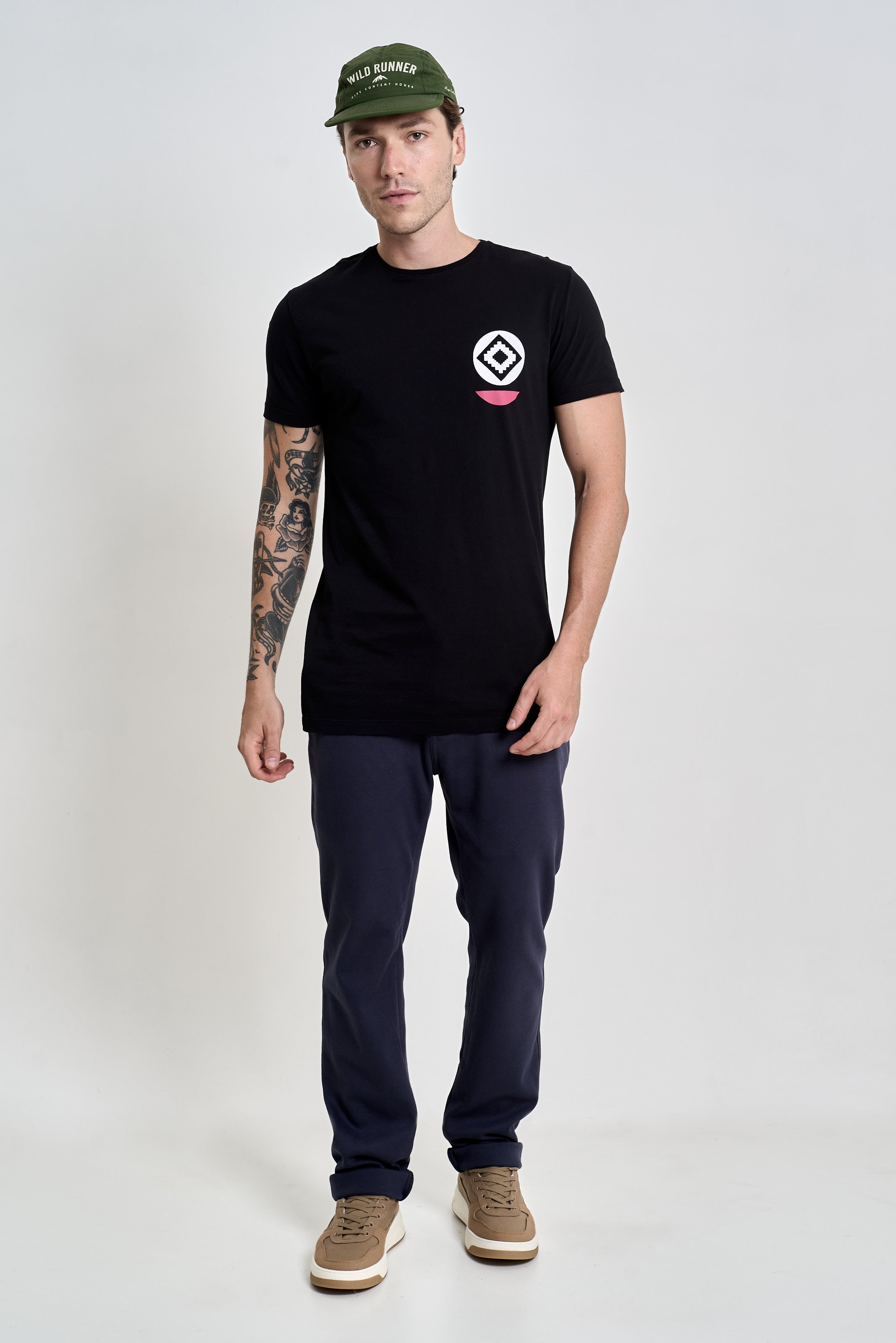 Camiseta Pipe Ancestral - Preto