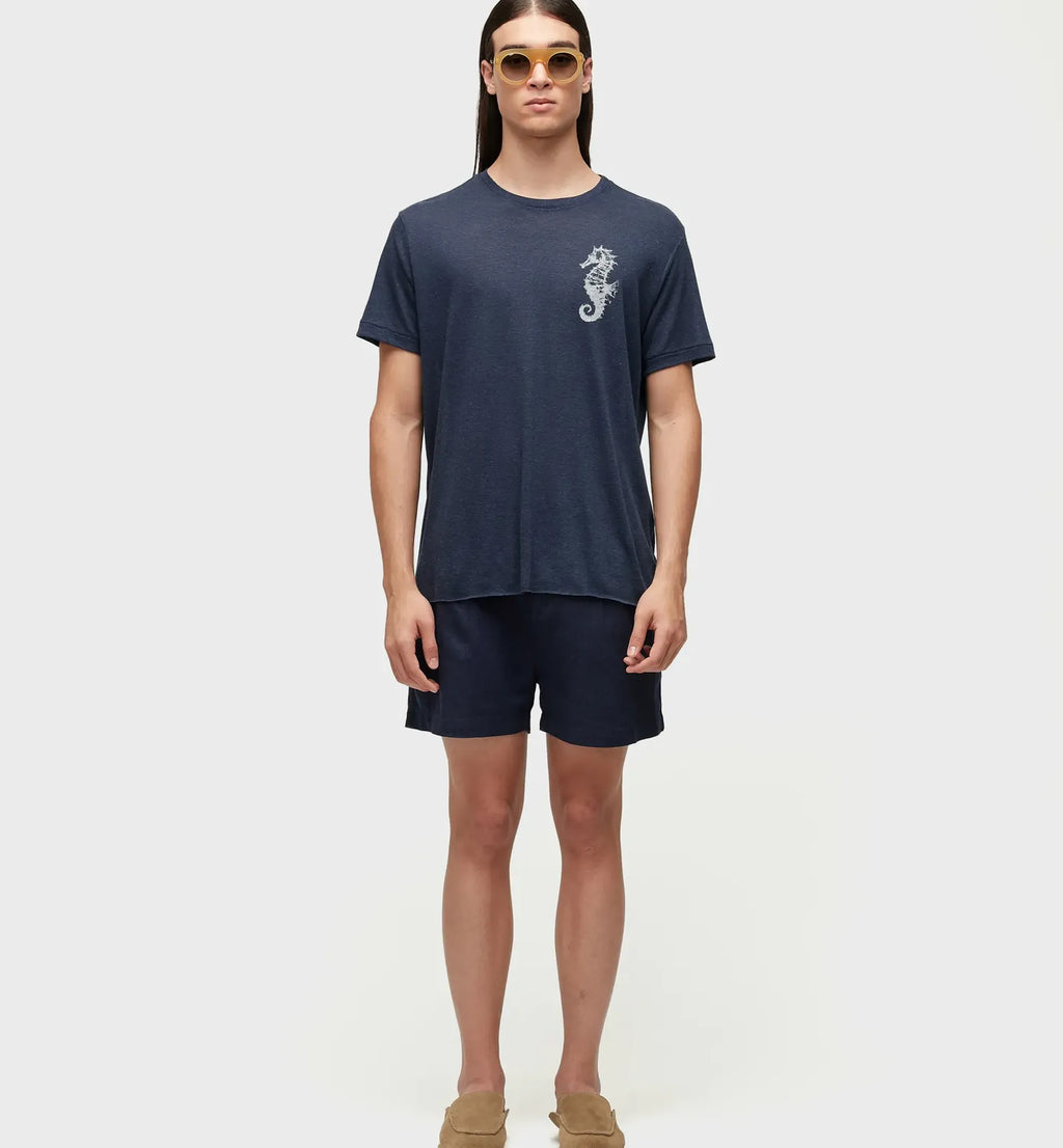 Shorts Osklen Fluid Linen Pleats