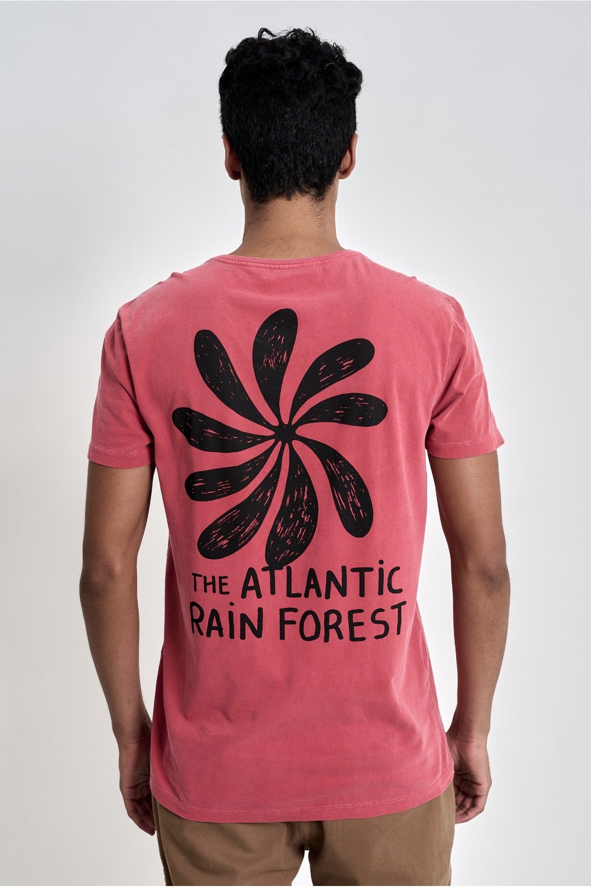 Camiseta Pipe Eccentric - Coral