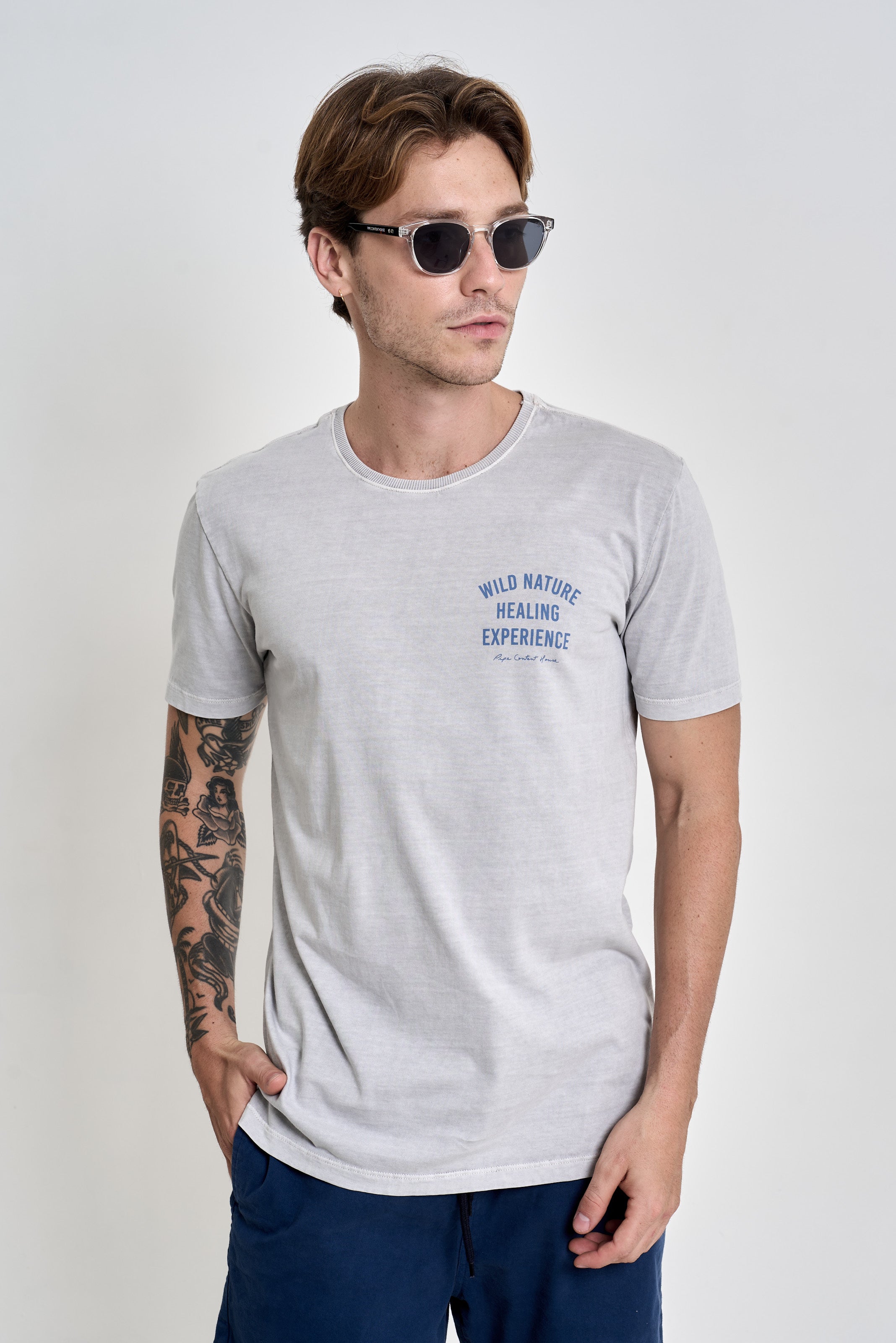 Camiseta Pipe Experience - Cinza