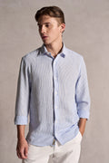 Camisa Stripe Ankor - Azul
