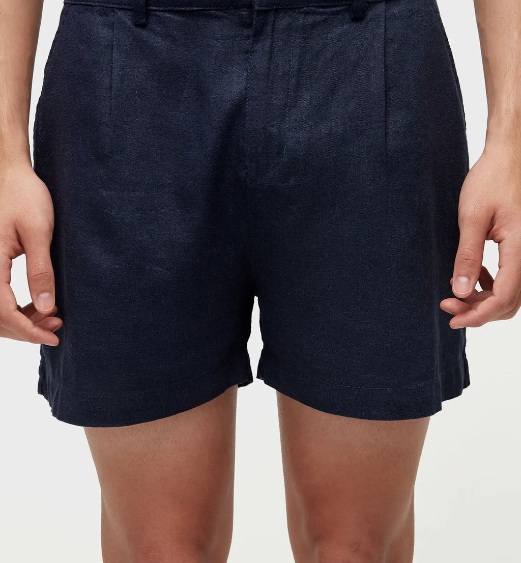 Shorts Osklen Fluid Linen Pleats