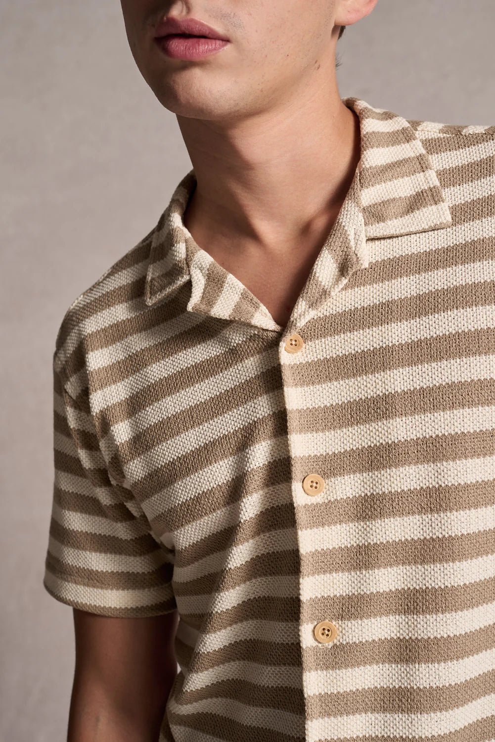 Camisa Resort Listrada Ankor - Marrom