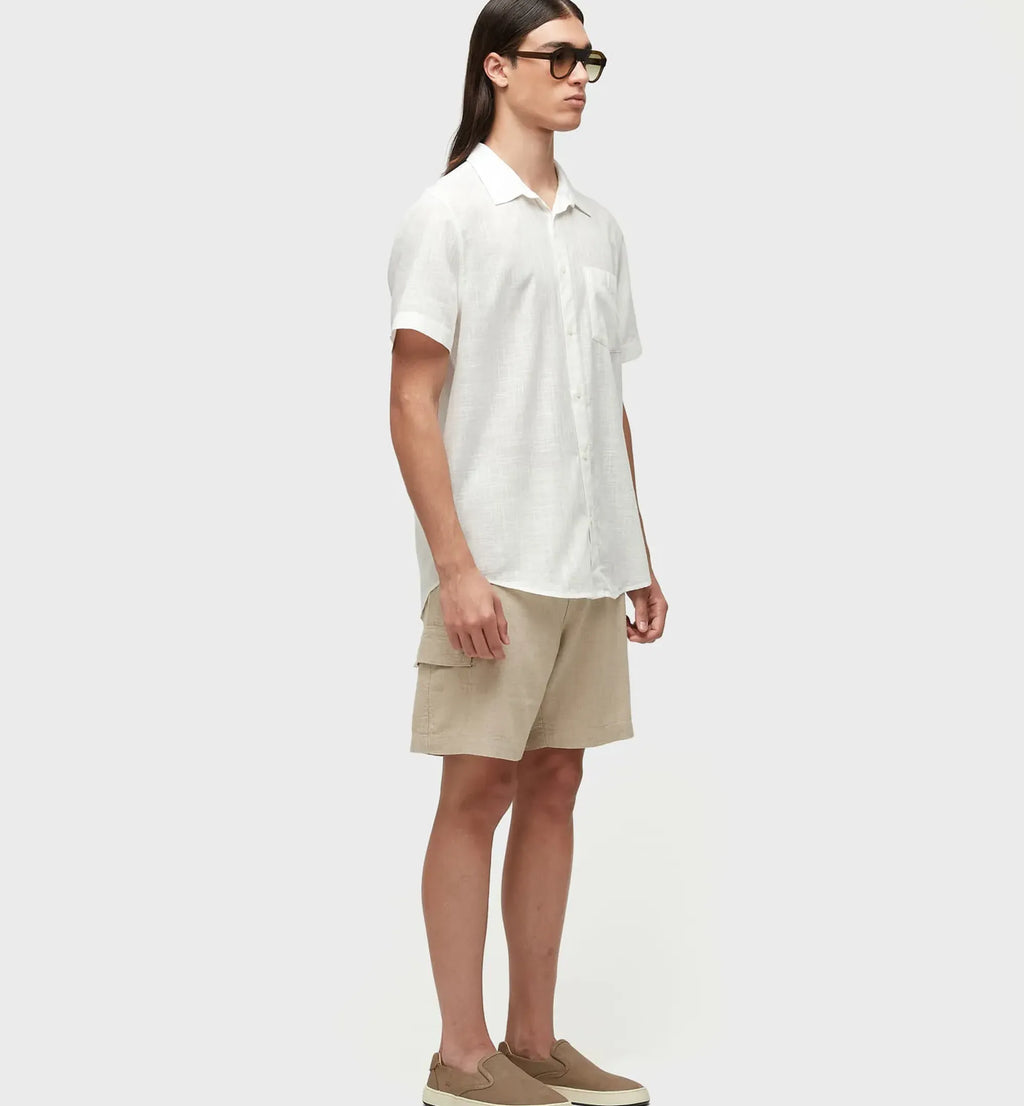 Shorts Osklen Fluid Linen Pleats