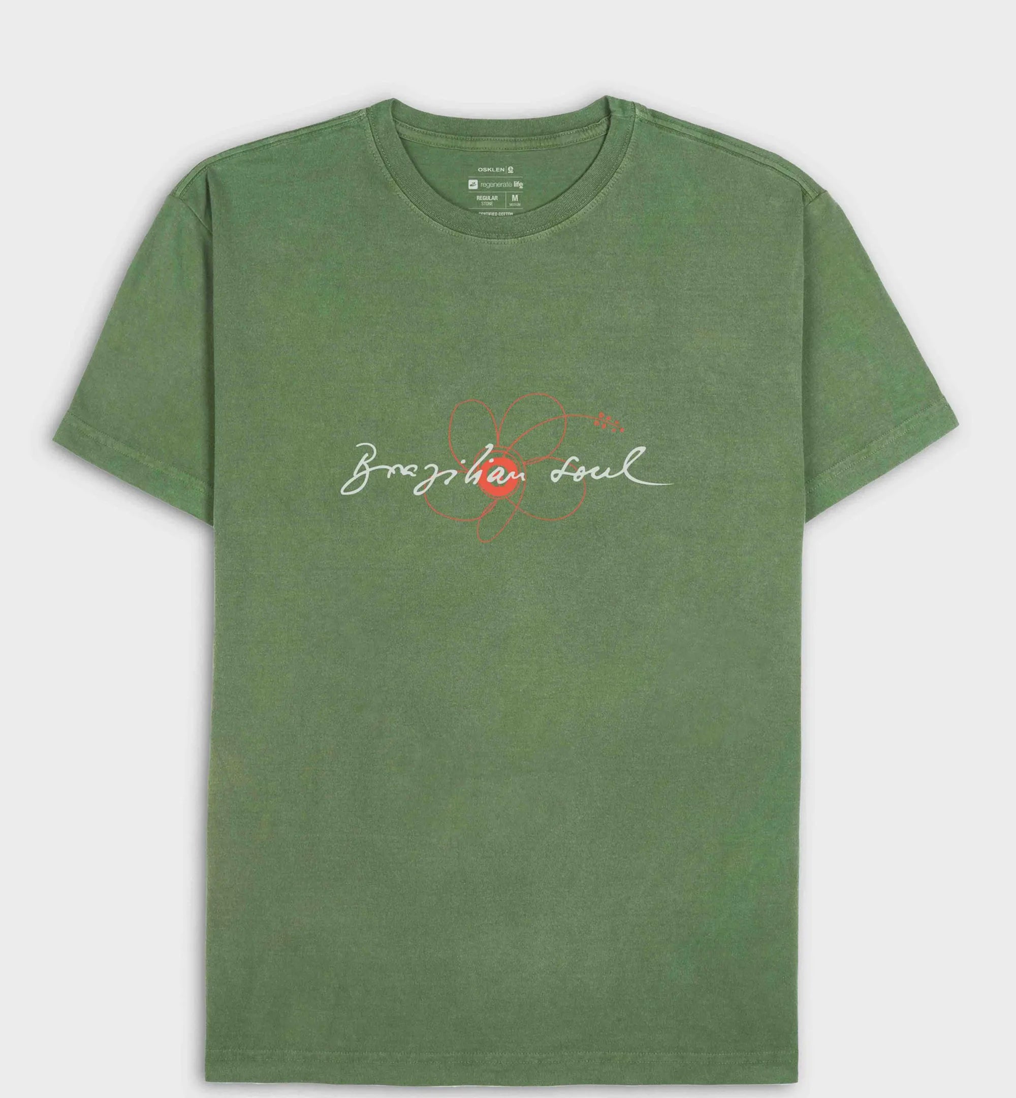 Camiseta Osklen Stone Brazilian Soul