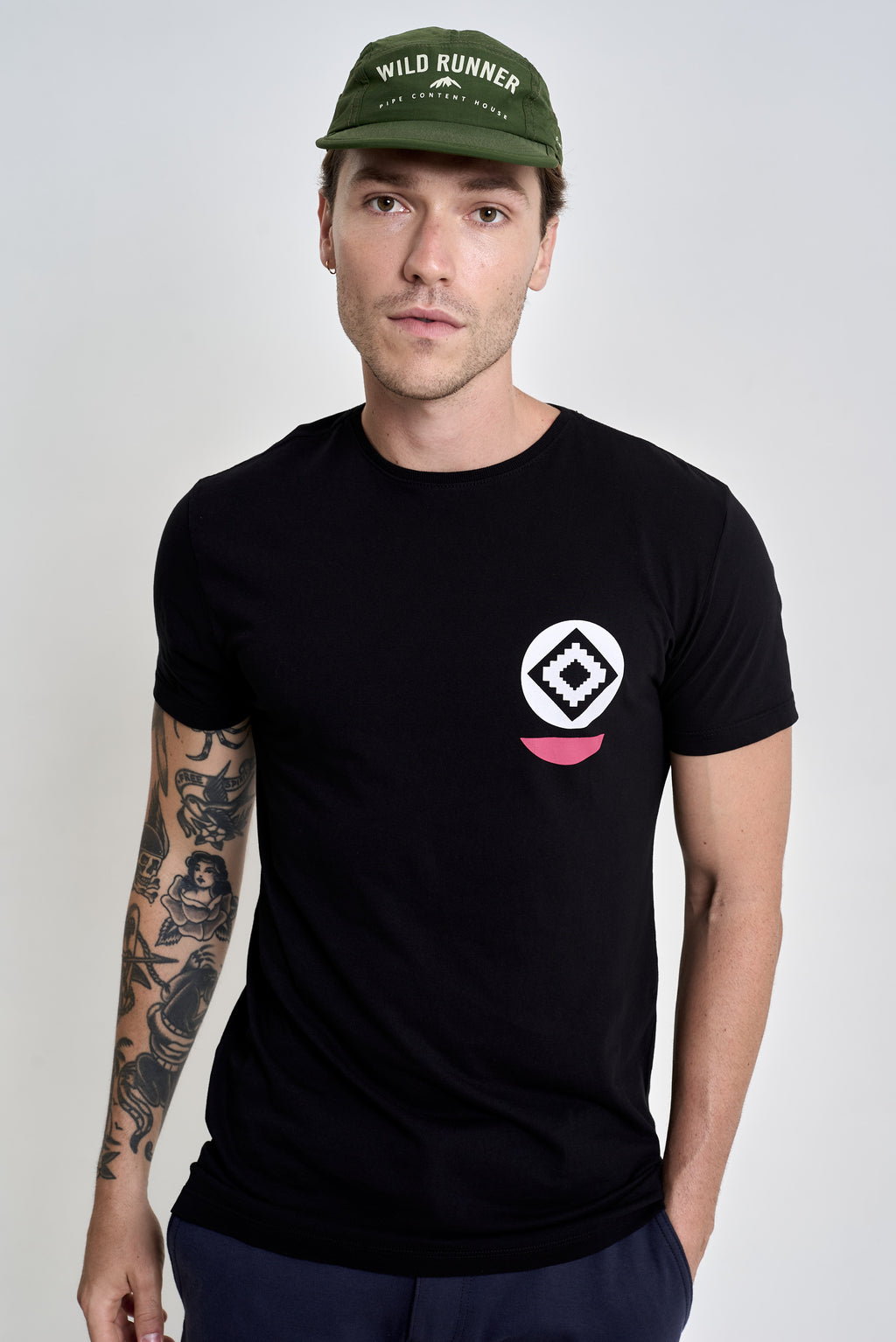 Camiseta Pipe Ancestral - Preto