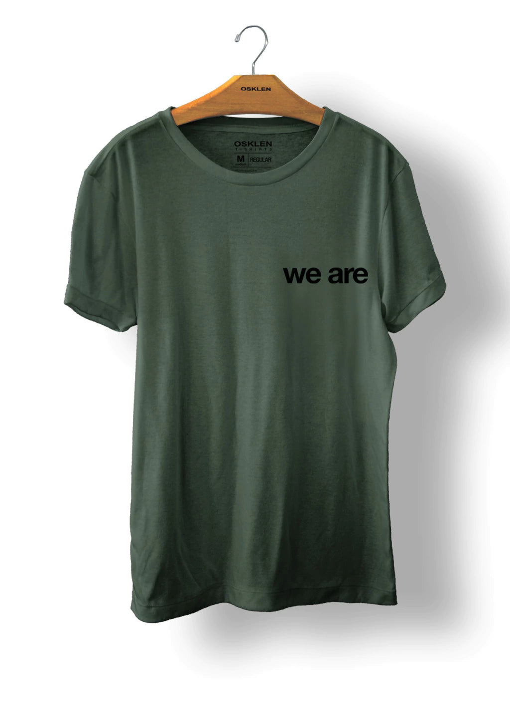 Camiseta Osklen Big We Are Nature Esmeralda