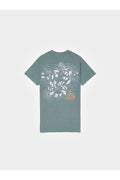 Camiseta Pipe Flowers Mix - Verde
