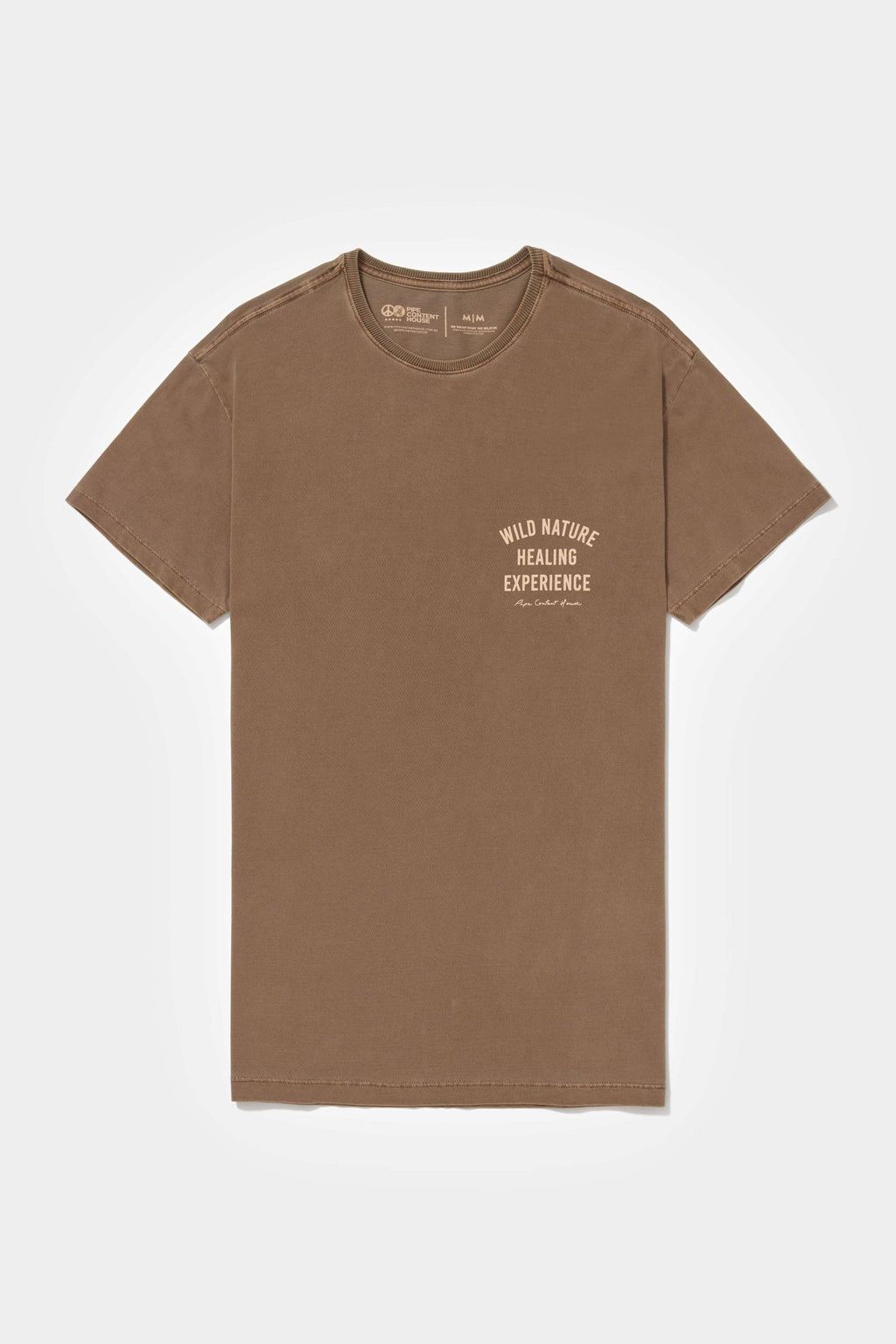 Camiseta Pipe Healing - Marrom