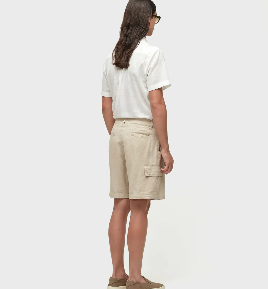 Shorts Osklen Fluid Linen Pleats