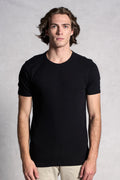 Camiseta Canelada Ankor - Preto