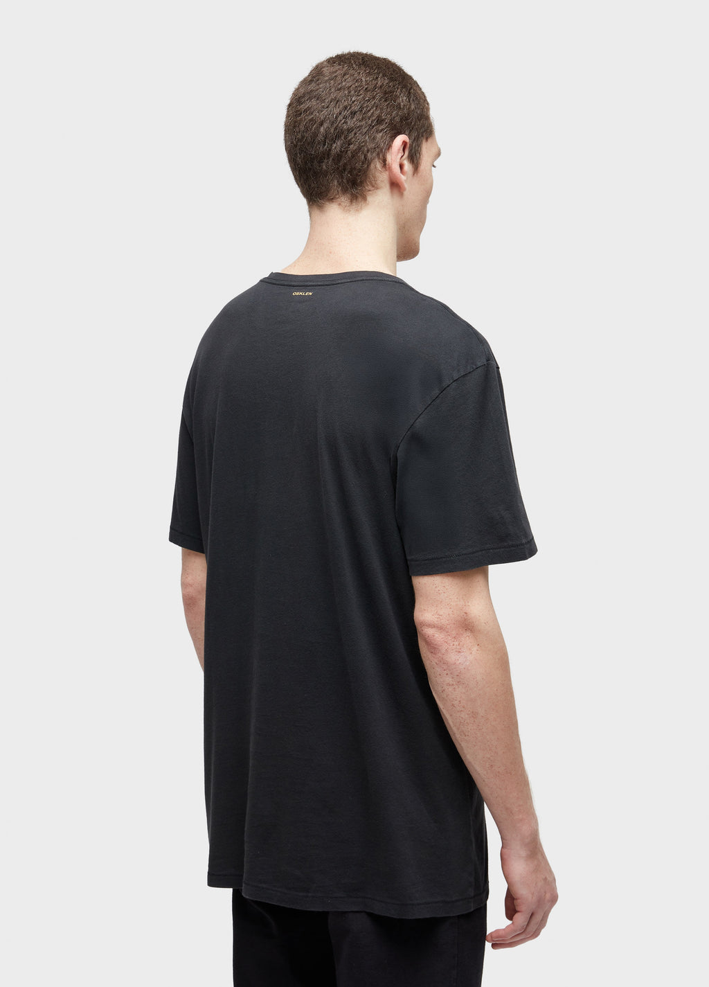 Camiseta Osklen Soft Used Gold Crown Preto
