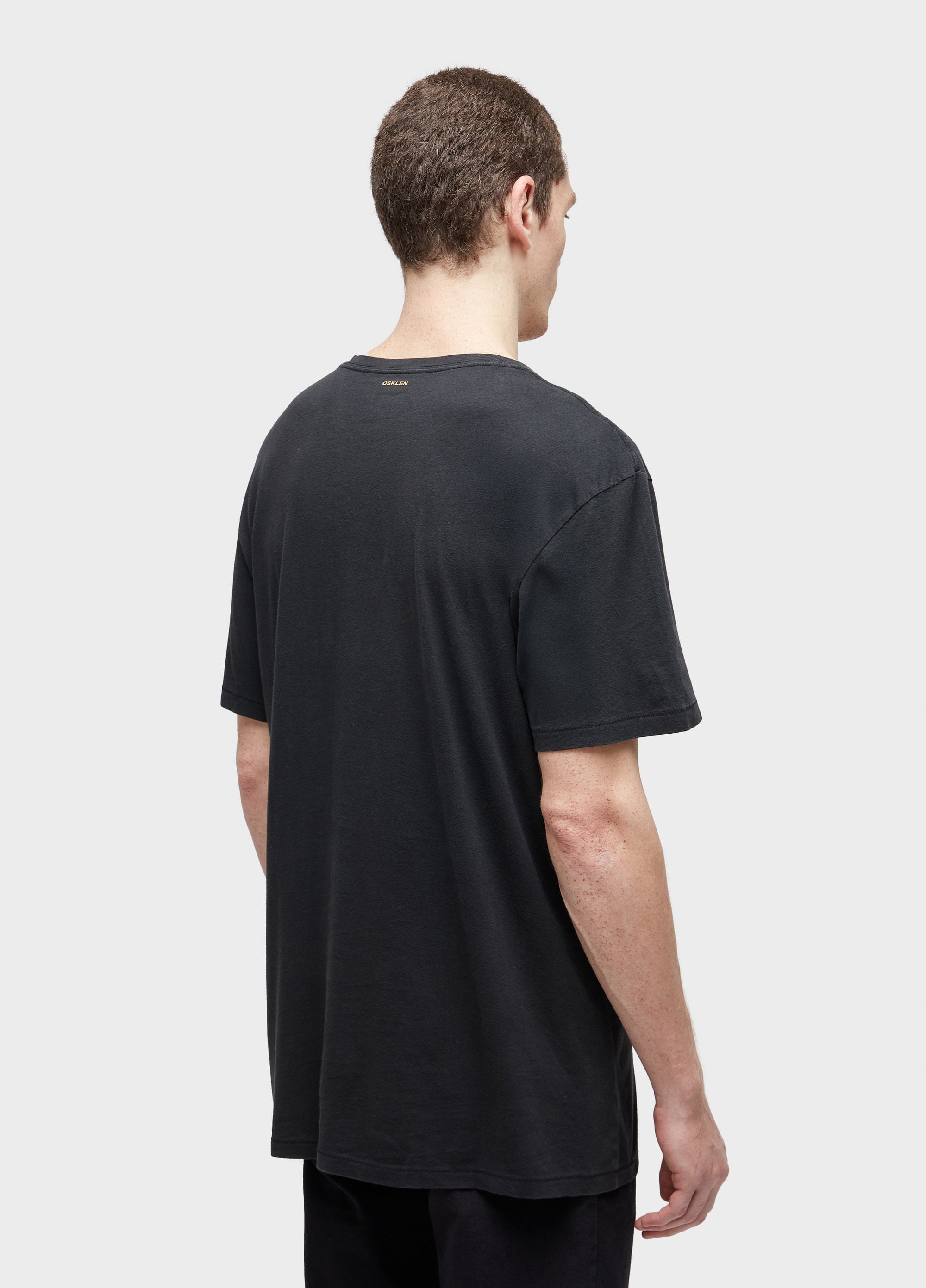 Camiseta Osklen Soft Used Gold Crown Preto
