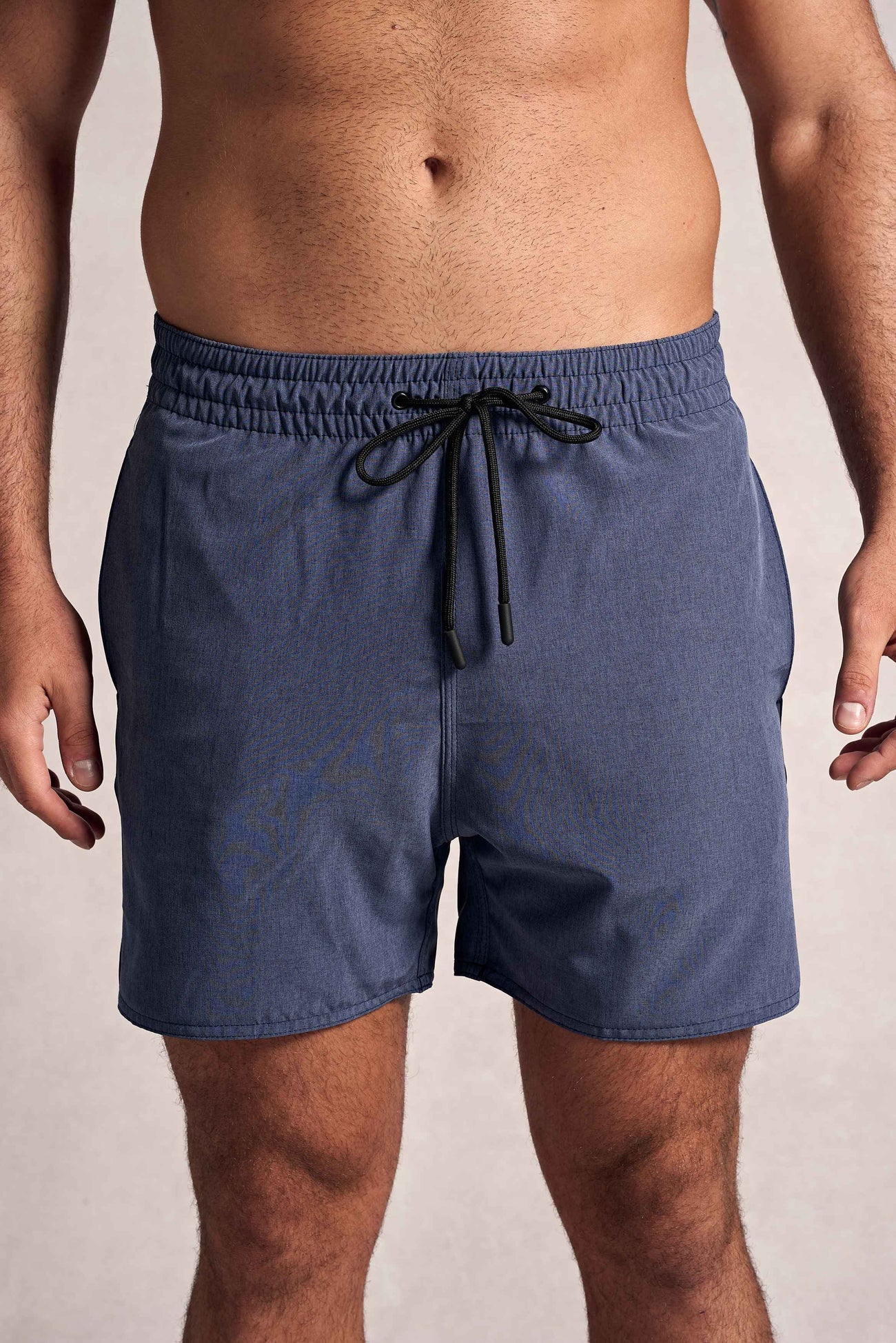 Shorts Basic Melange Ankor - Azul