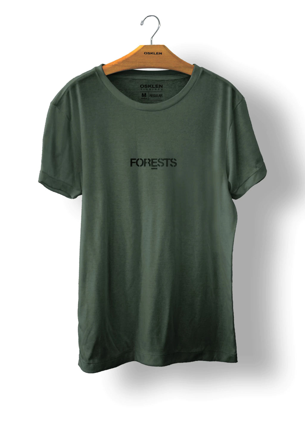 Camiseta Osklen Vintage Forest Stenc Verde