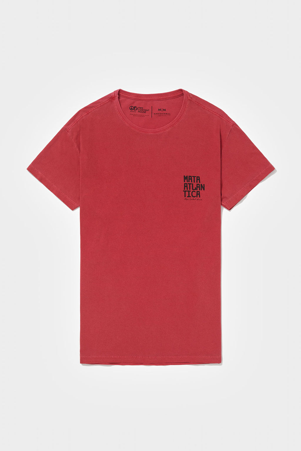 Camiseta Pipe Eccentric - Coral