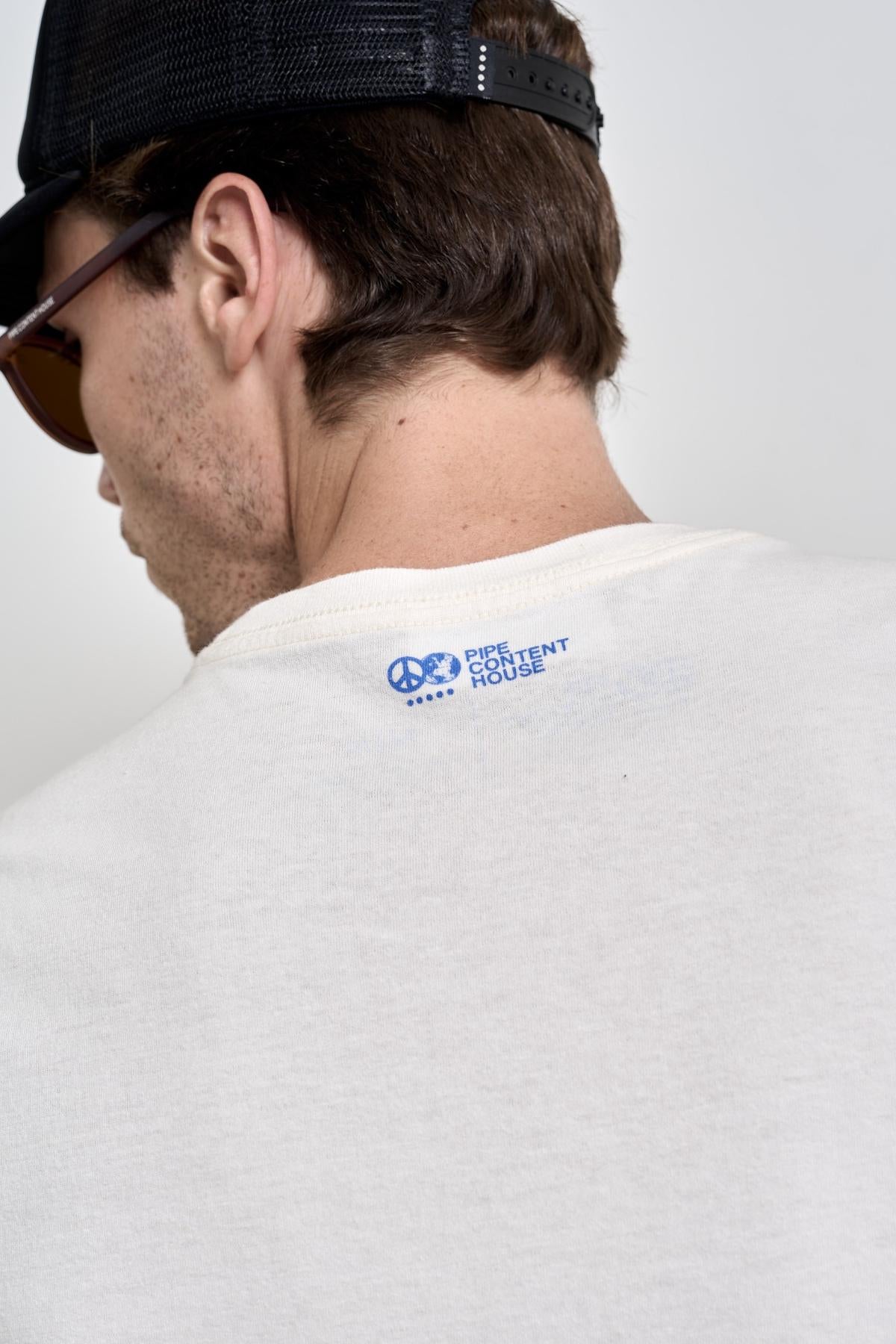 Camiseta Square Leaf Off White